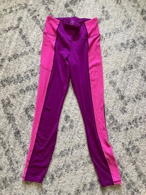 Under Armour Purple & Pink Athletic Leggings